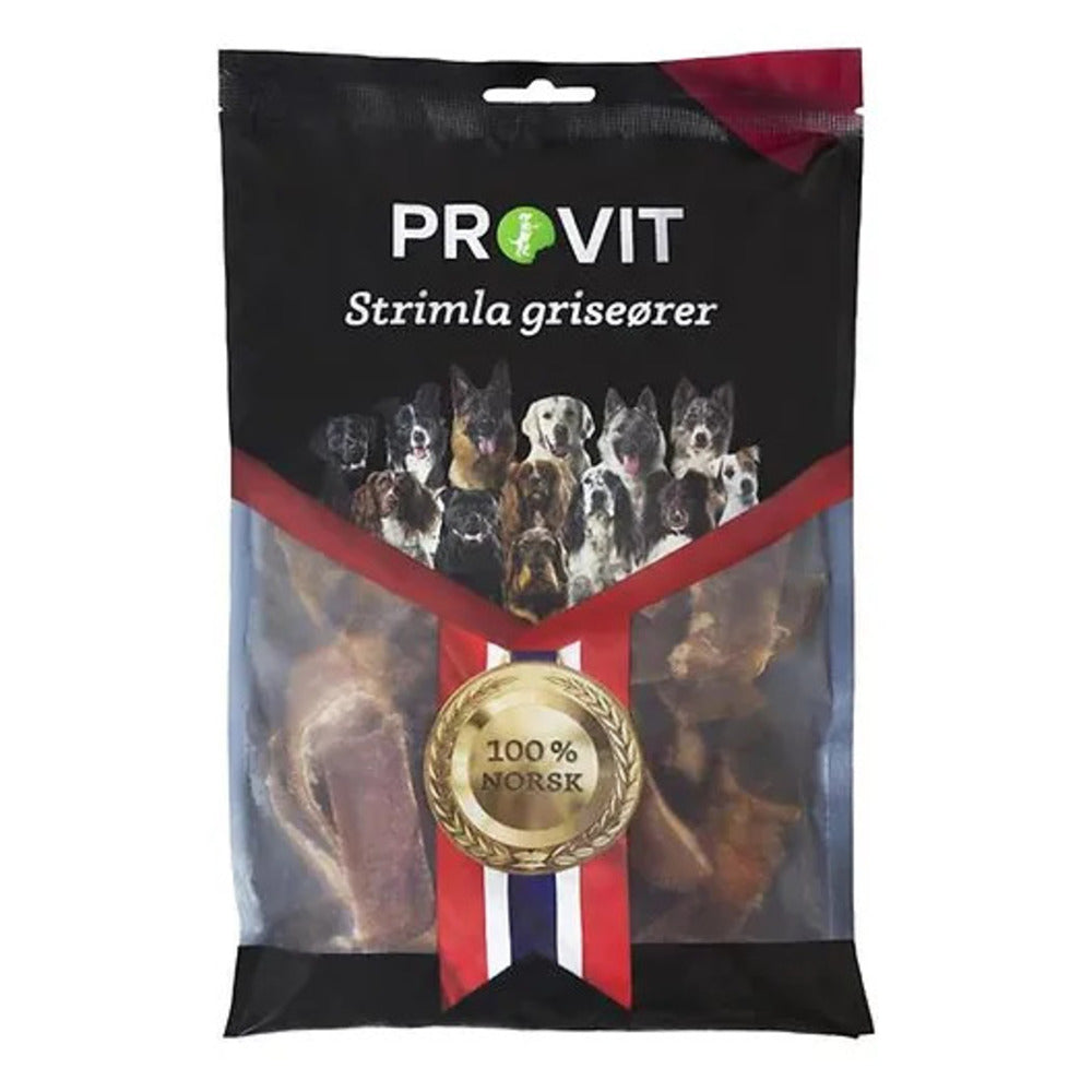 PROVIT strimlede griseører 150 g