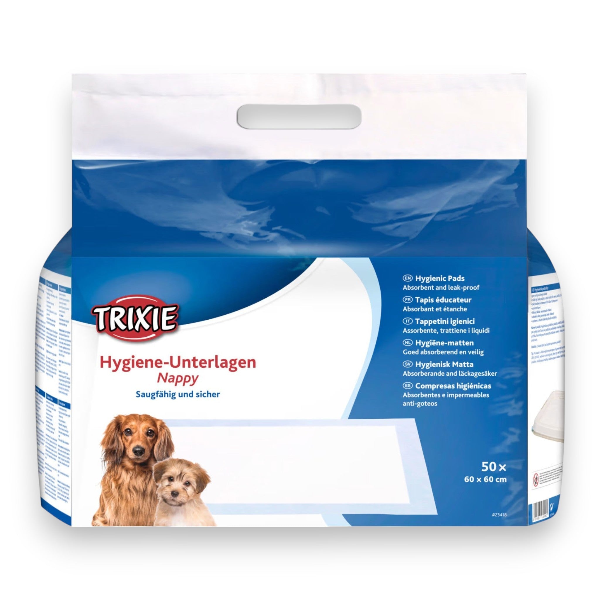 Trixie tisseunderlag 60 × 60 cm, 50 stk