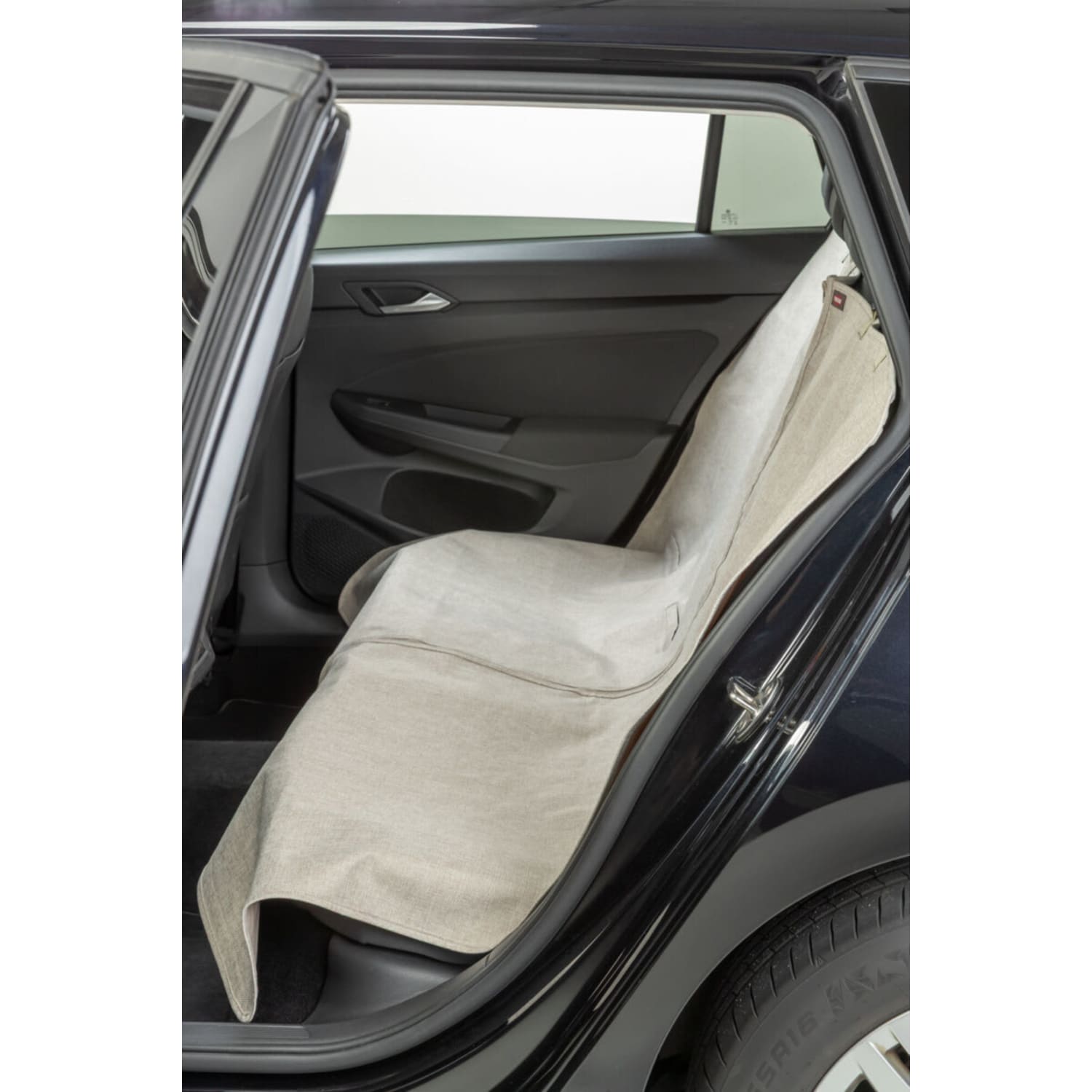Baksetetrekk polyester 140 × 120 cm Beige