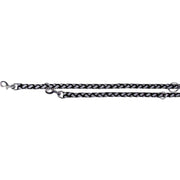 Kobbel flettet dr. line med reflex 2 m sort 12 mm (S/M)
