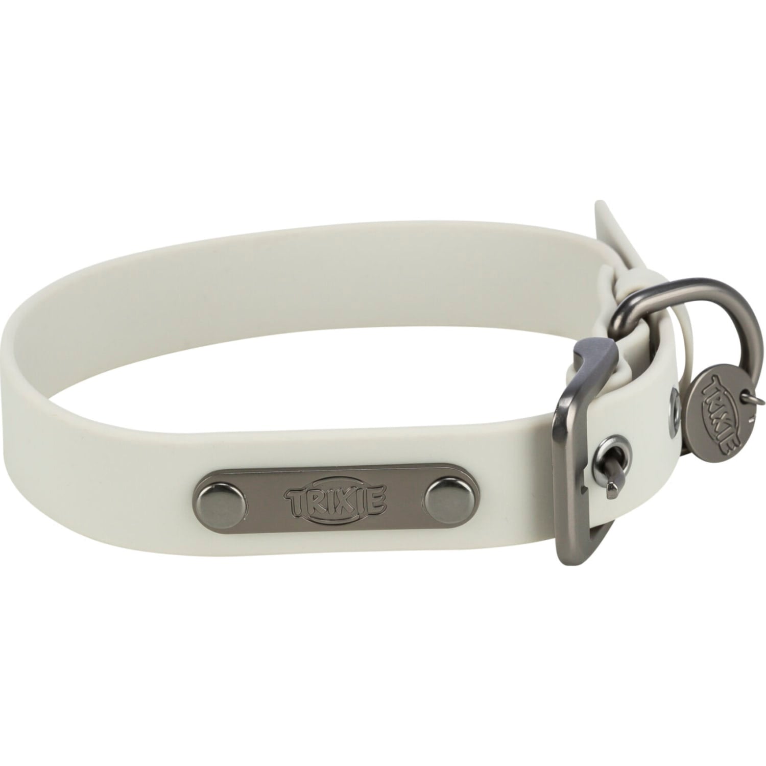 Halsbånd CityStyle 20 mm M 35–42 cm Lysegrå