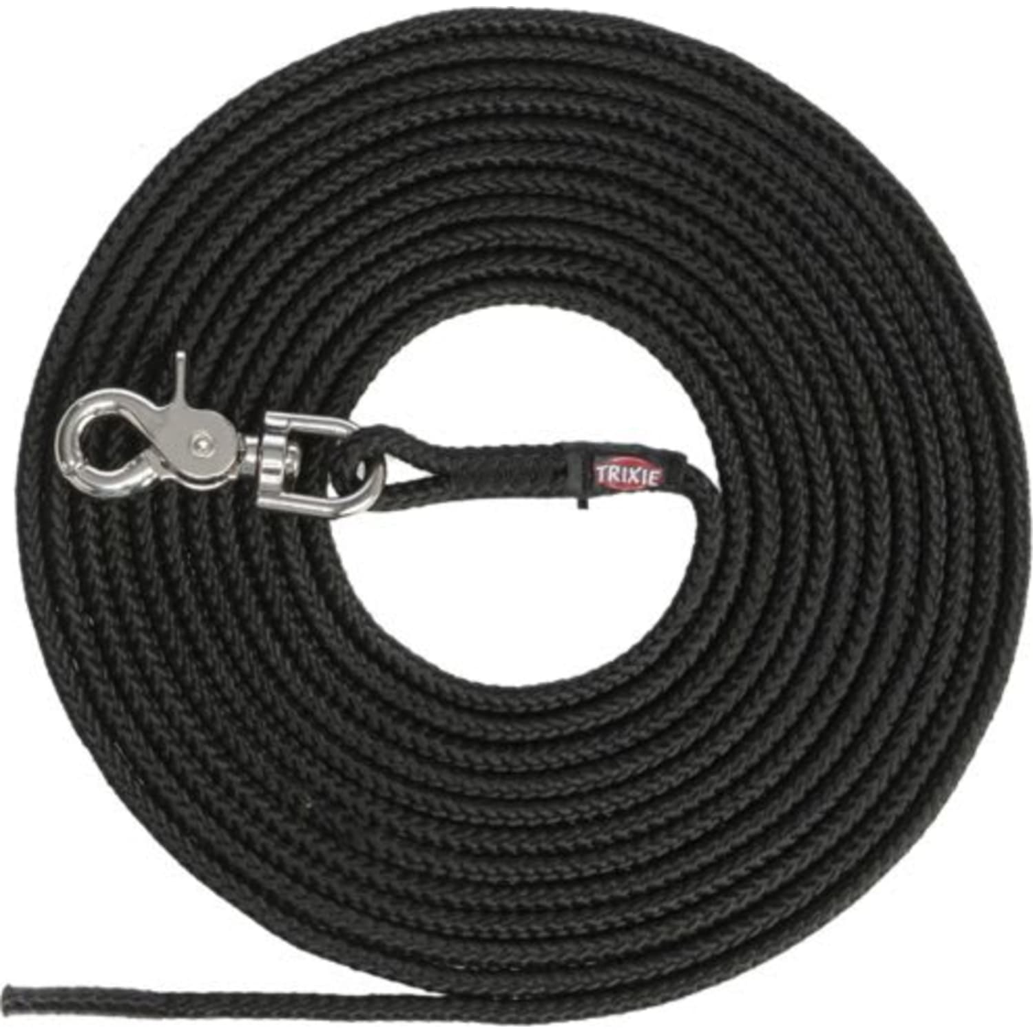 Trixie sporline seiltau 6 mm 10 m Sort