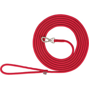 Trixie sporline nylon håndtak 9 mm rød 5 m
