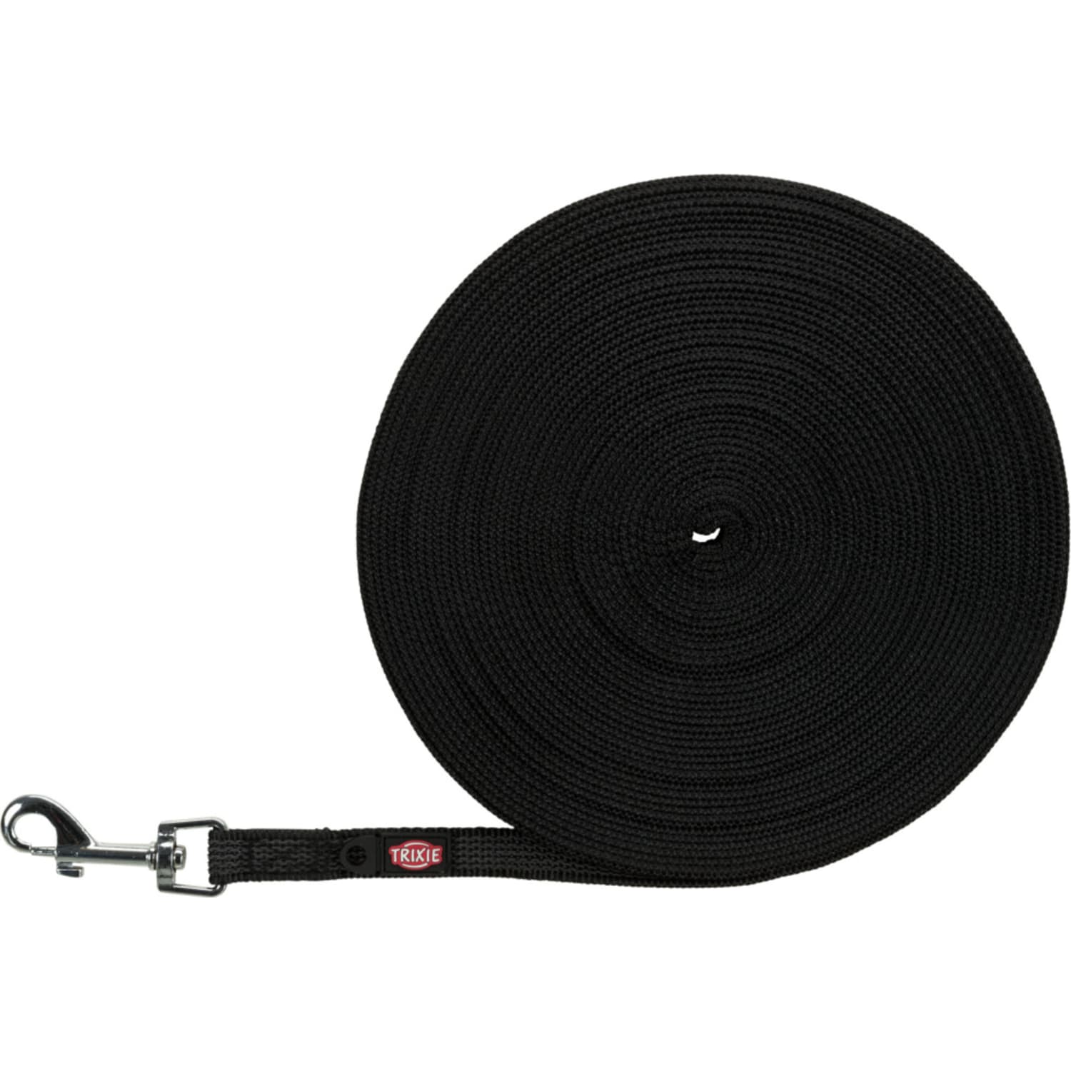 Trixie sporline gummiert 15 mm 15 m Sort