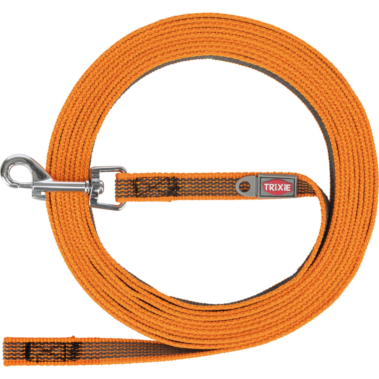 Trixie sporline gummiert 15 mm 5 m Oransje