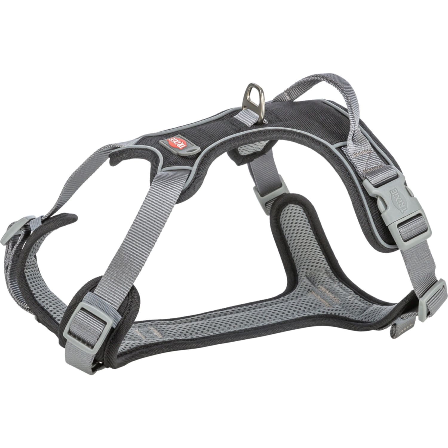 Hundesele Premium Active black 15 mm S/M 39–56 cm