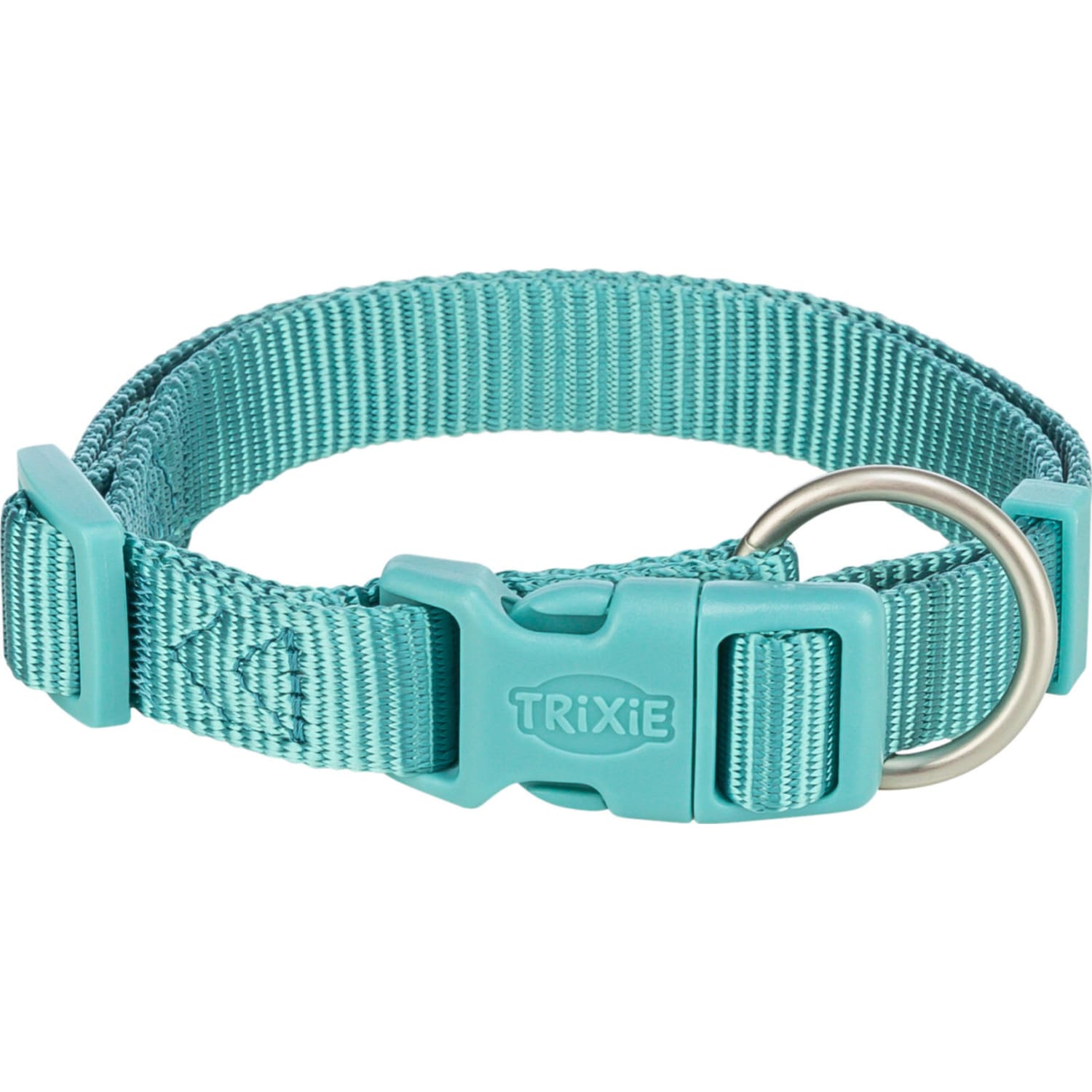 Halsbånd Premium med hurtiglås 10 mm XS/S 22–35 cm Aqua