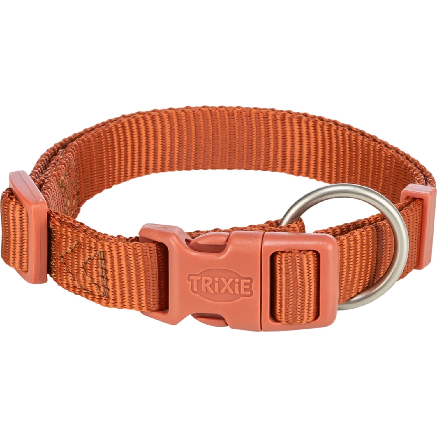 Halsbånd Premium med hurtiglås 10 mm XS/S 22–35 cm Rust