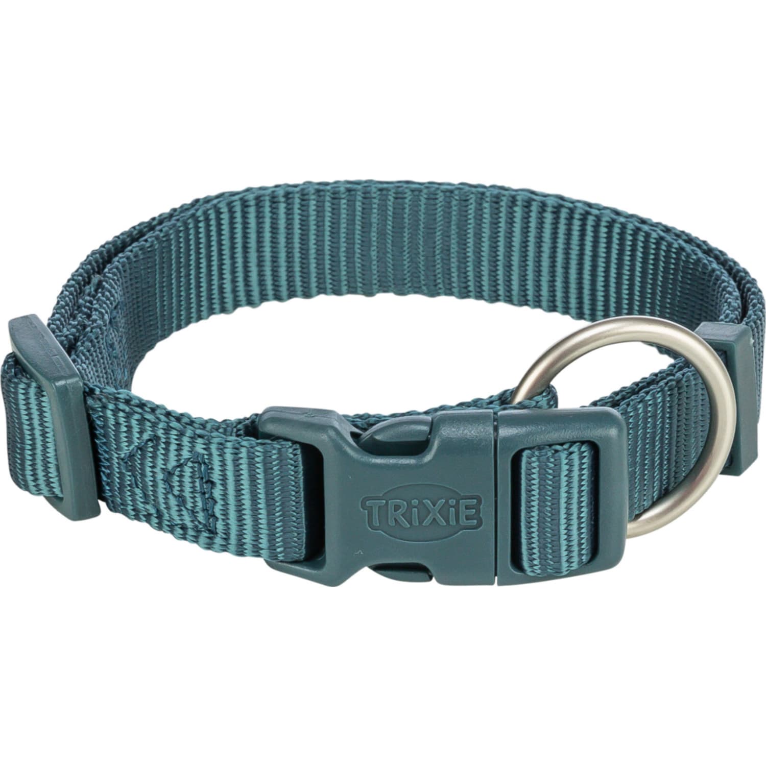 Halsbånd Premium med hurtiglås 10 mm XS/S 22–35 cm Petrol