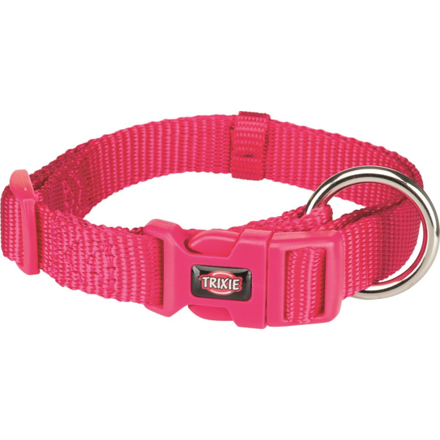 Halsbånd Premium med hurtiglås 20 mm M/L 35–55 cm Fuchsia