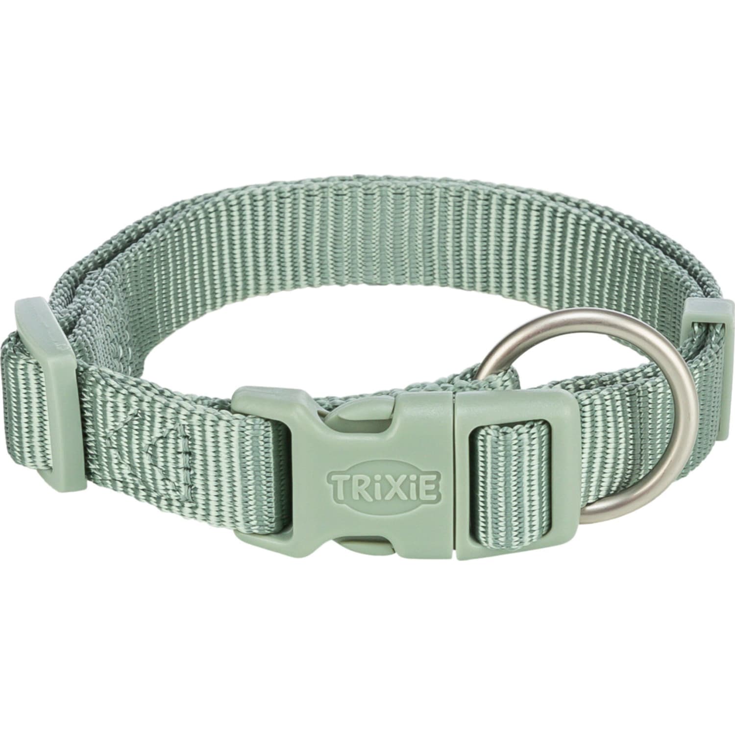 Halsbånd Premium med hurtiglås 25 mm L/XL 40–65 cm Sage