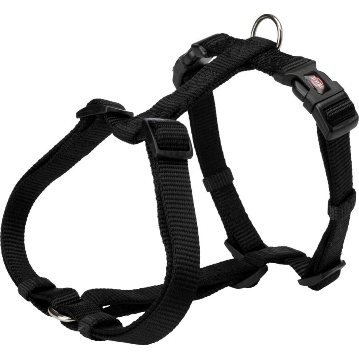 Hundesele Premium 10 mm XS/S 30–44 cm Sort