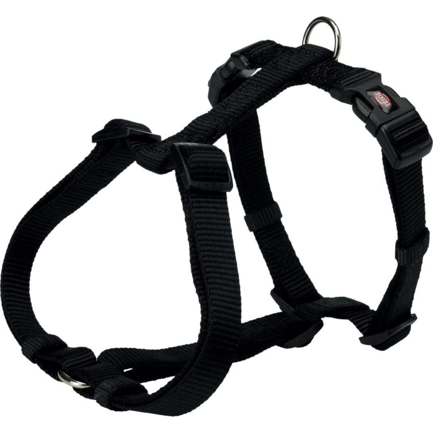 Hundesele Premium 20 mm M/L 52–75 cm Sort