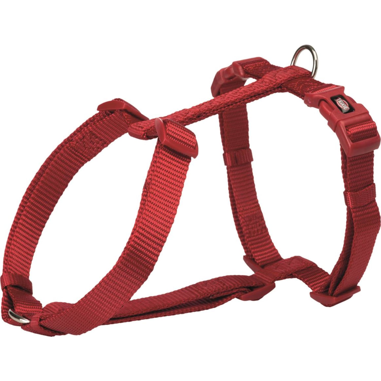 Hundesele Premium 25 mm L/XL 75–120 cm Rød
