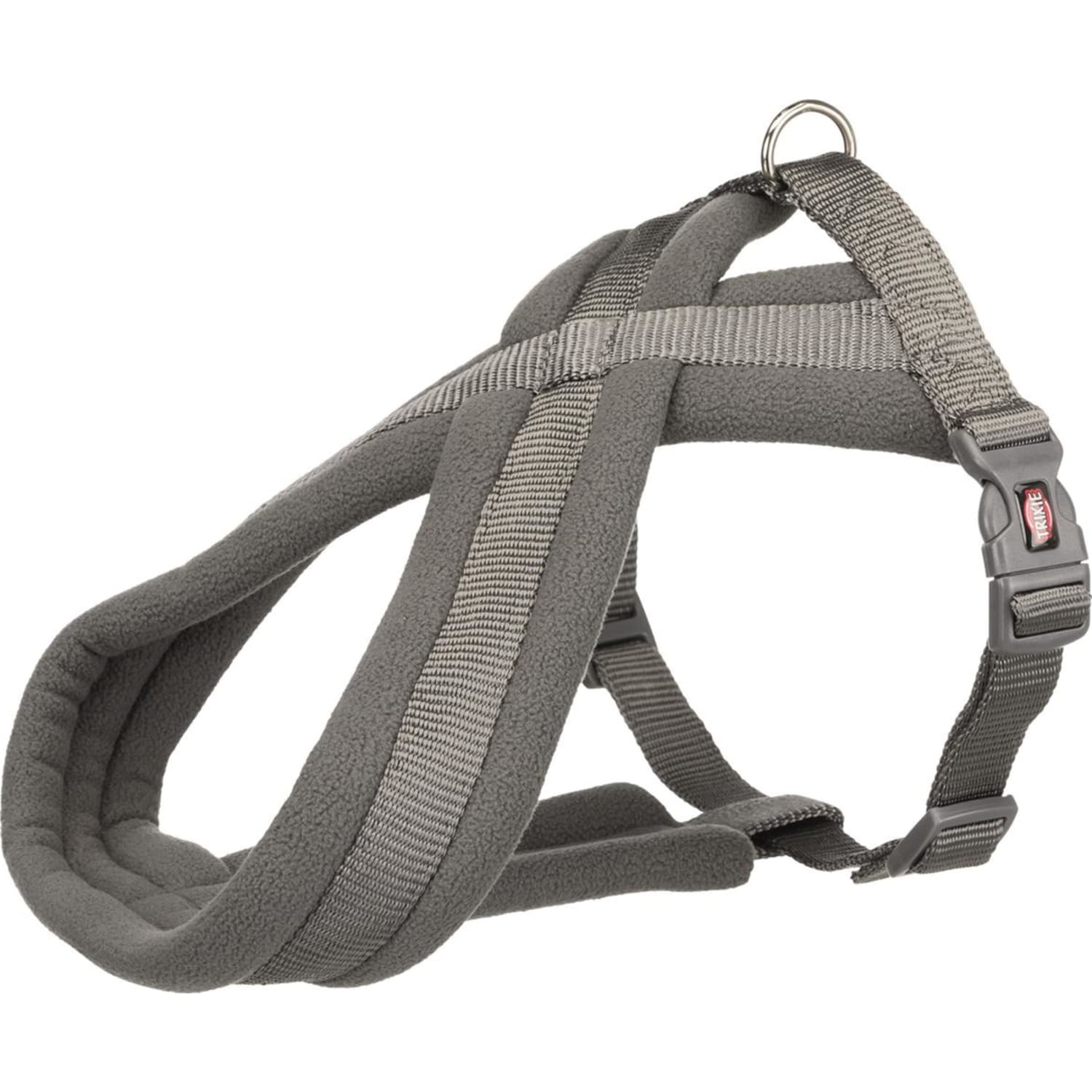 Hundesele foret M/L 50–90 cm Grafitt grå