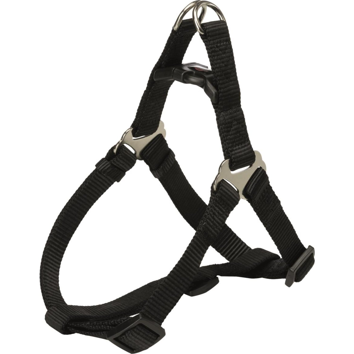 Hundesele Premium 10 mm XS/S 30–40 cm Sort