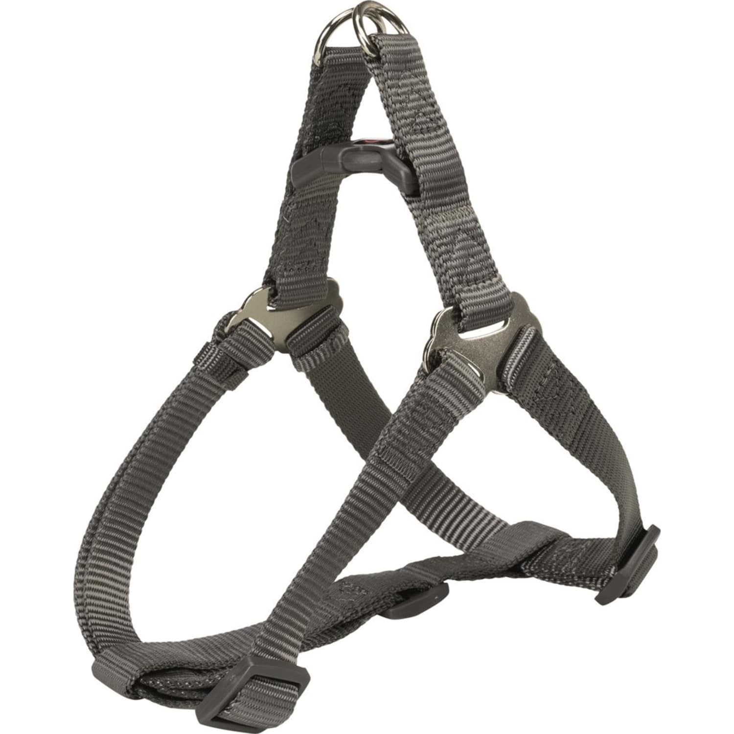 Hundesele Premium 20 mm M 50–65 cm Grafitt grå