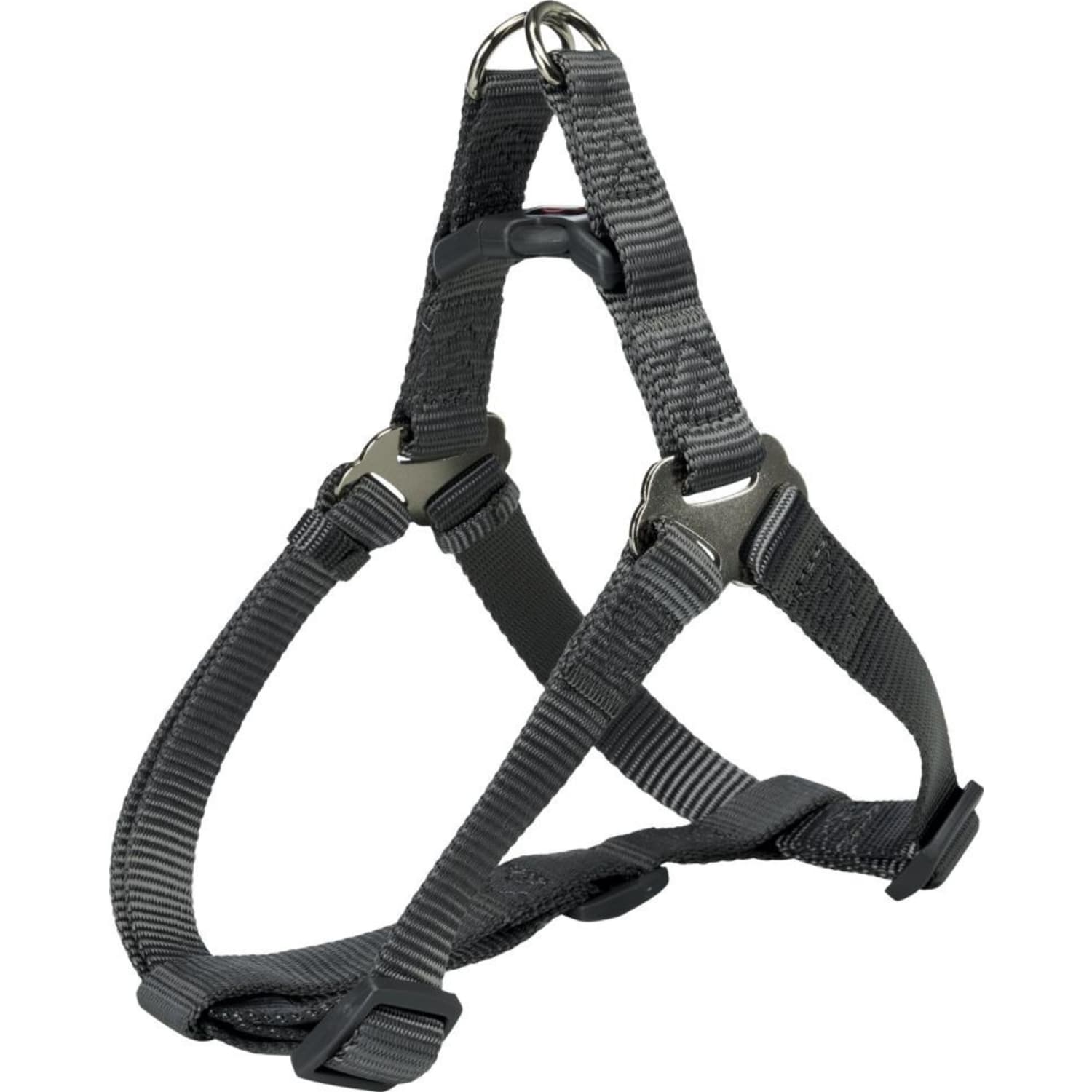 Hundesele Premium 25 mm L 65–80 cm Grafitt grå