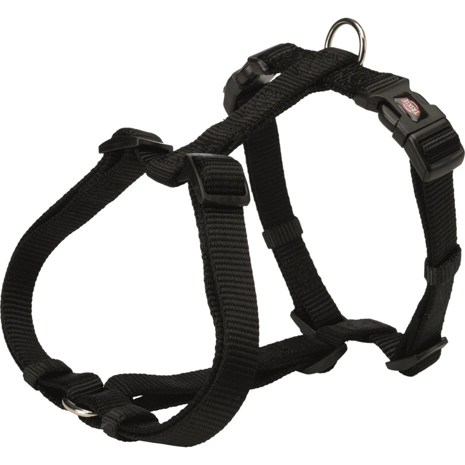 Hundesele Premium 10 mm XXS/XS 20–32 cm Sort