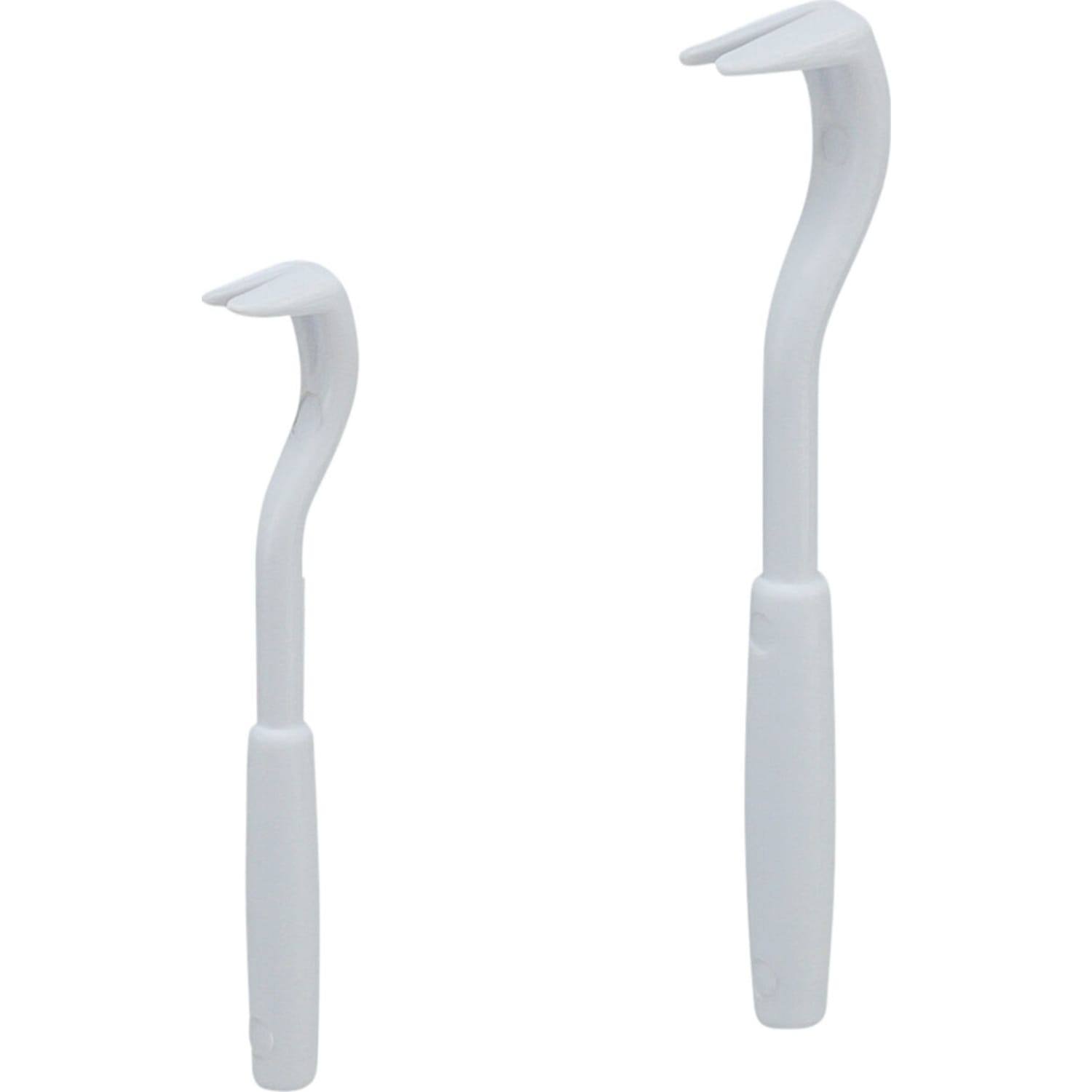 Flått pinsett plastikk 2pk