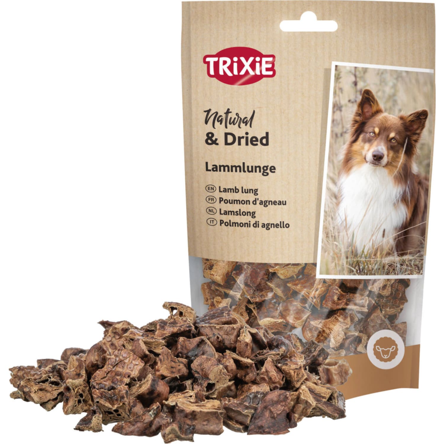 Trixie lamb lung tørket 80 g