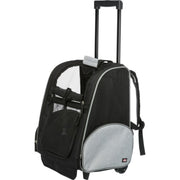 Transportbag trolley polyester 36 × 27 × 50 cm max 8 kg grå/sort