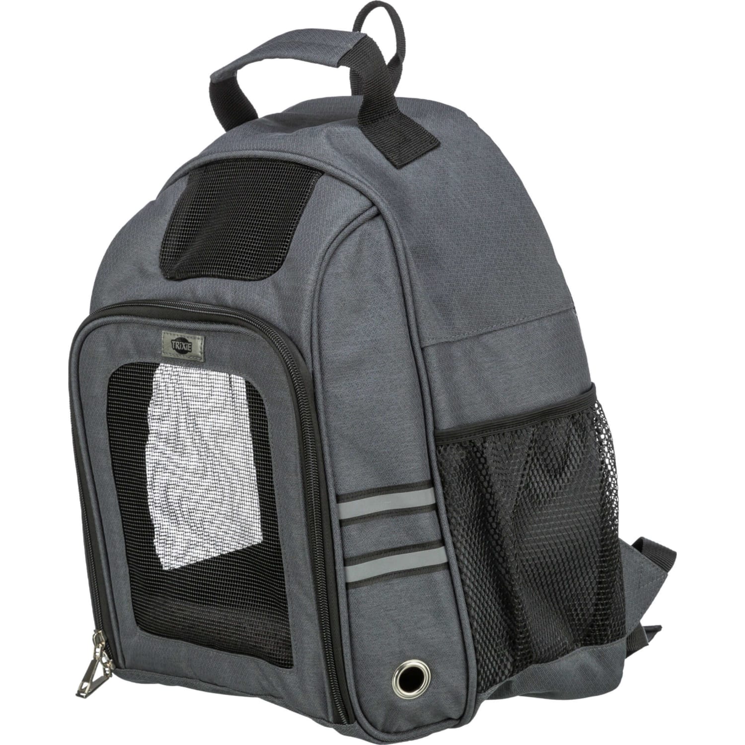 Ryggsekk dan polyester 34 × 44 × 26 cm max 8 kg grå