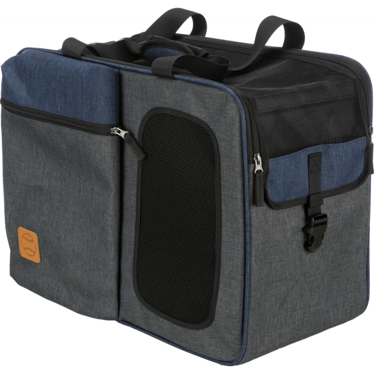 Ryggsekk tara 2 i 1 polyester 50 × 25 × 38 cm max 7 kg grå/blå