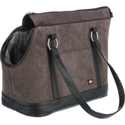 Transportveske alfie polyester 43 × 21 × 30 cm max 7Kg sort/brun