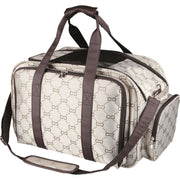 Transportbag maxima polyester 54 × 33 × 32 cm max 8 kg brun/beige