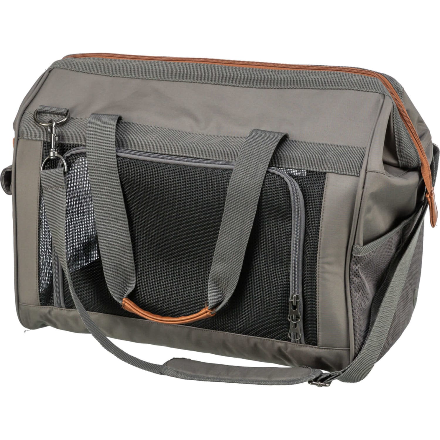 Transportbag finlay 43 × 26 × 32 cm max 10 kg grå/sort