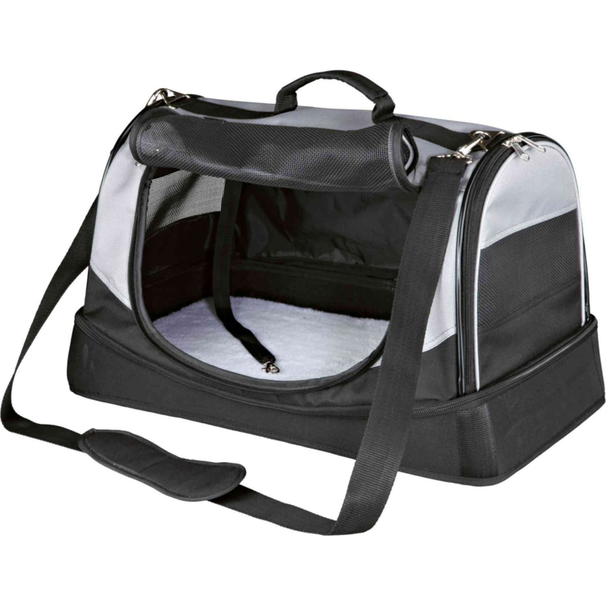 Transportbag seng holly polyester 50 × 30 × 30 cm max 15 kg grå/sort