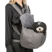 Transportbag molly front carrier polyester 25 × 38 × 17 cm max 4 kg grå