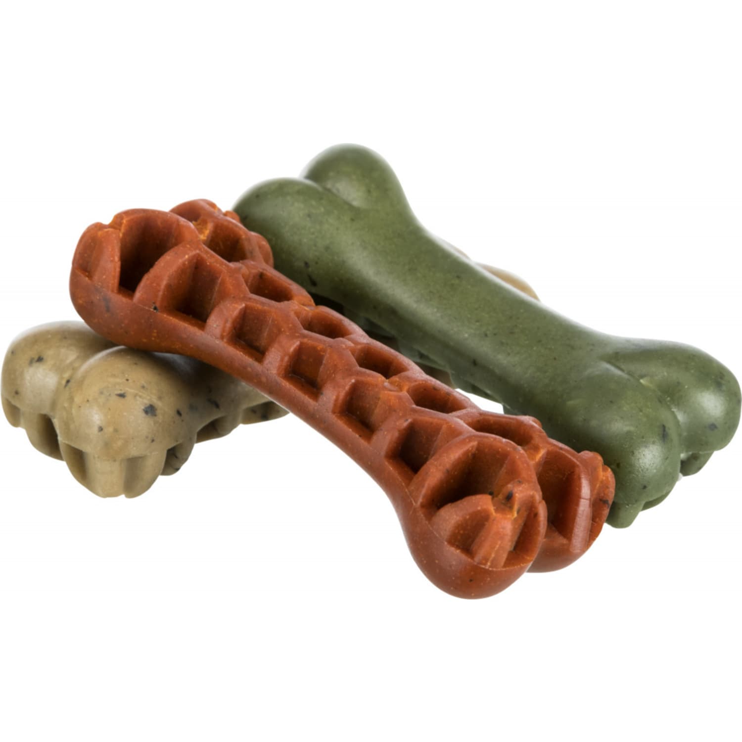 Trixie Veggie honey comb bone denta fun (løsvekt) 12 cm 58 g