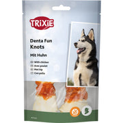 Trixie tyggebein natur med kyllingfilet 2 stk 11 cm 70 g
