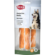 Trixie tyggerull natur med kyllingfilet 3 stk 17 cm 140 g