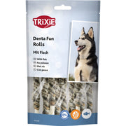 Trixie tyggerull natur med fisk 10 stk 12 cm 75 g