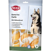 Trixie tyggepinne Curls med kylling 3 stk 15 cm 110 g