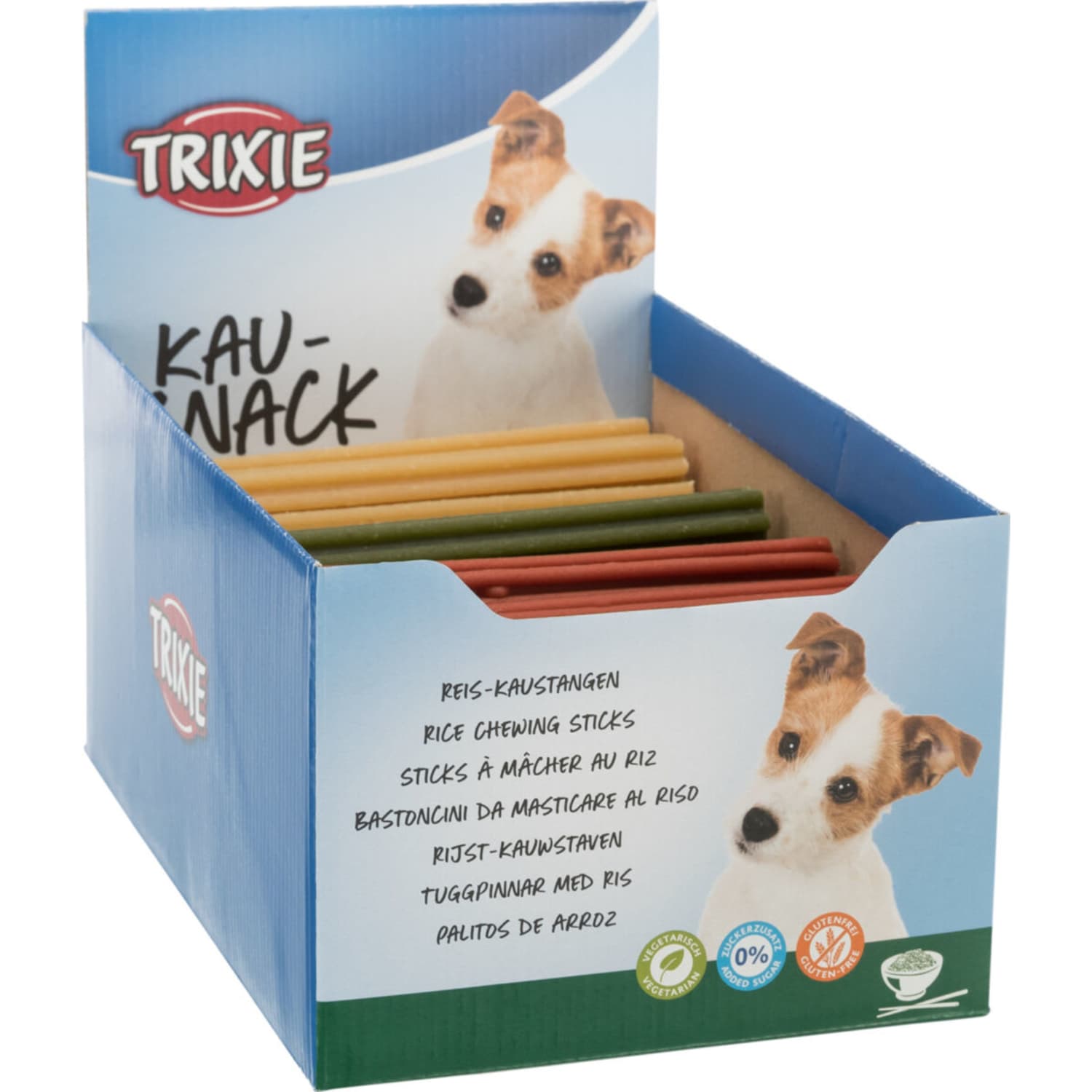 Trixie vegetar sticks med ris 45 g 17 cm