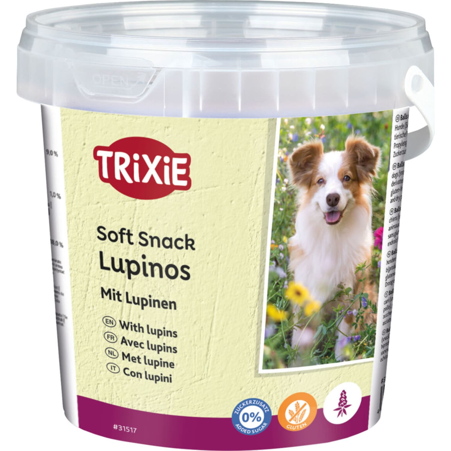 Trixie lupinos med fugl & grønnsaks protein 500 g