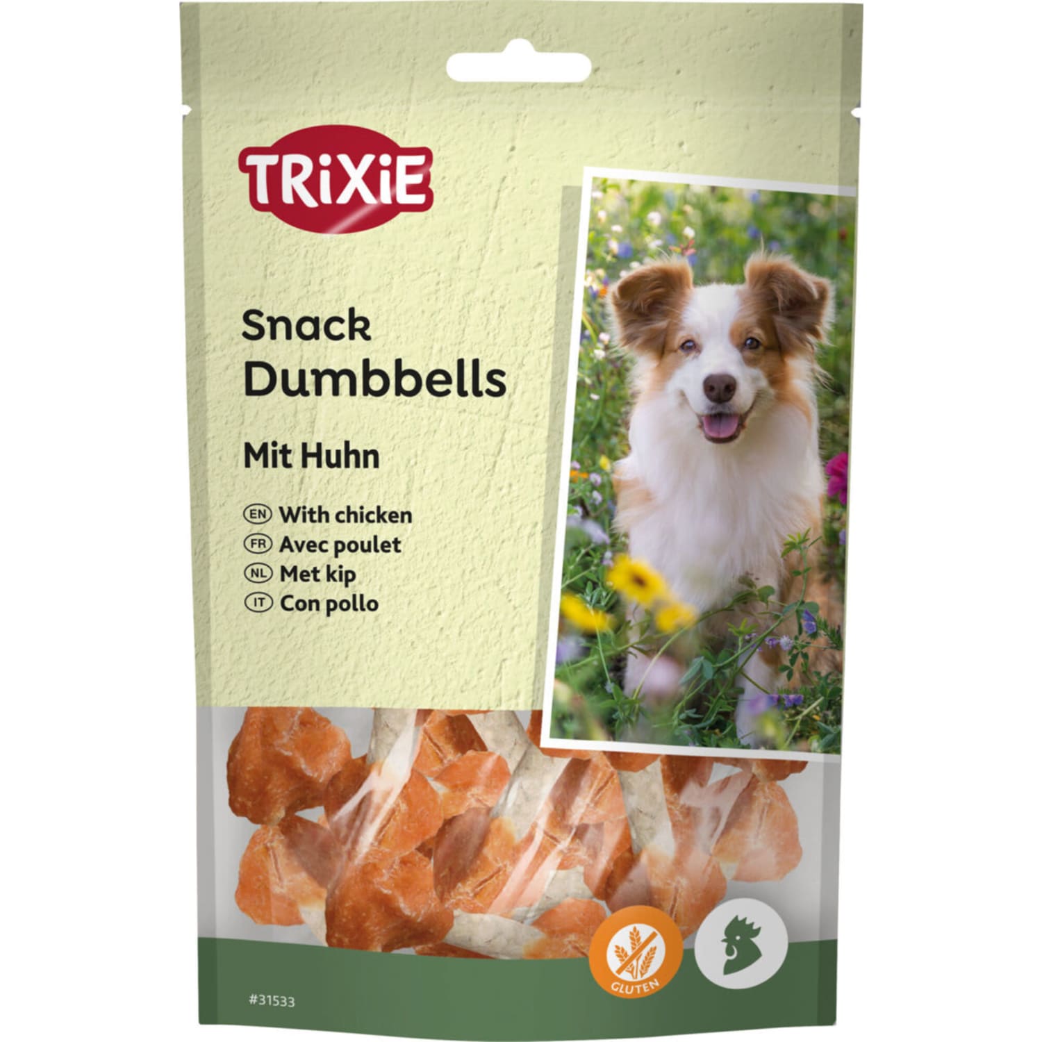Trixie Snack dumbbells med kylling 100 g