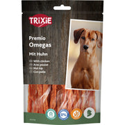 Trixie omega stripes med kylling og omega 3-6 100 g