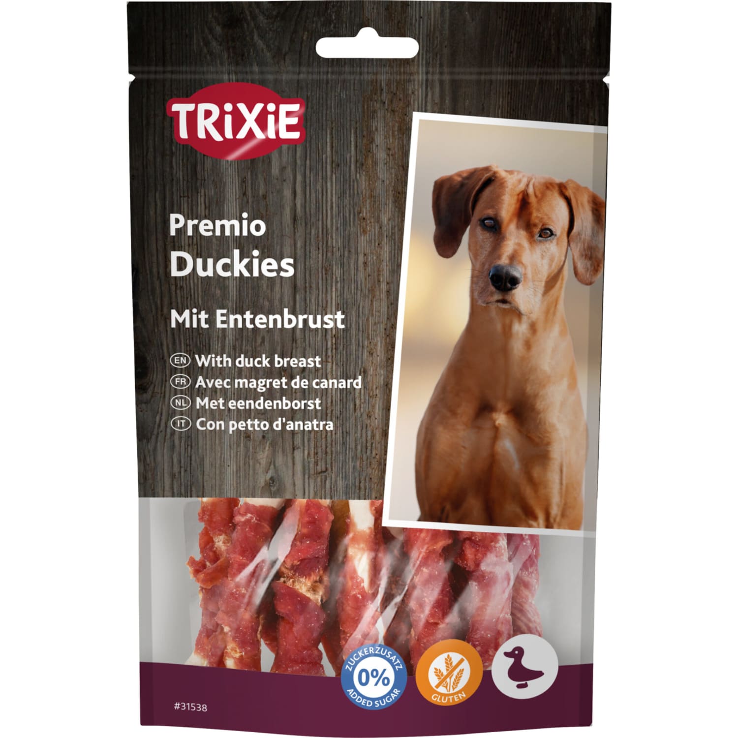 Trixie duckies kalciumbein med andebryst 100 g