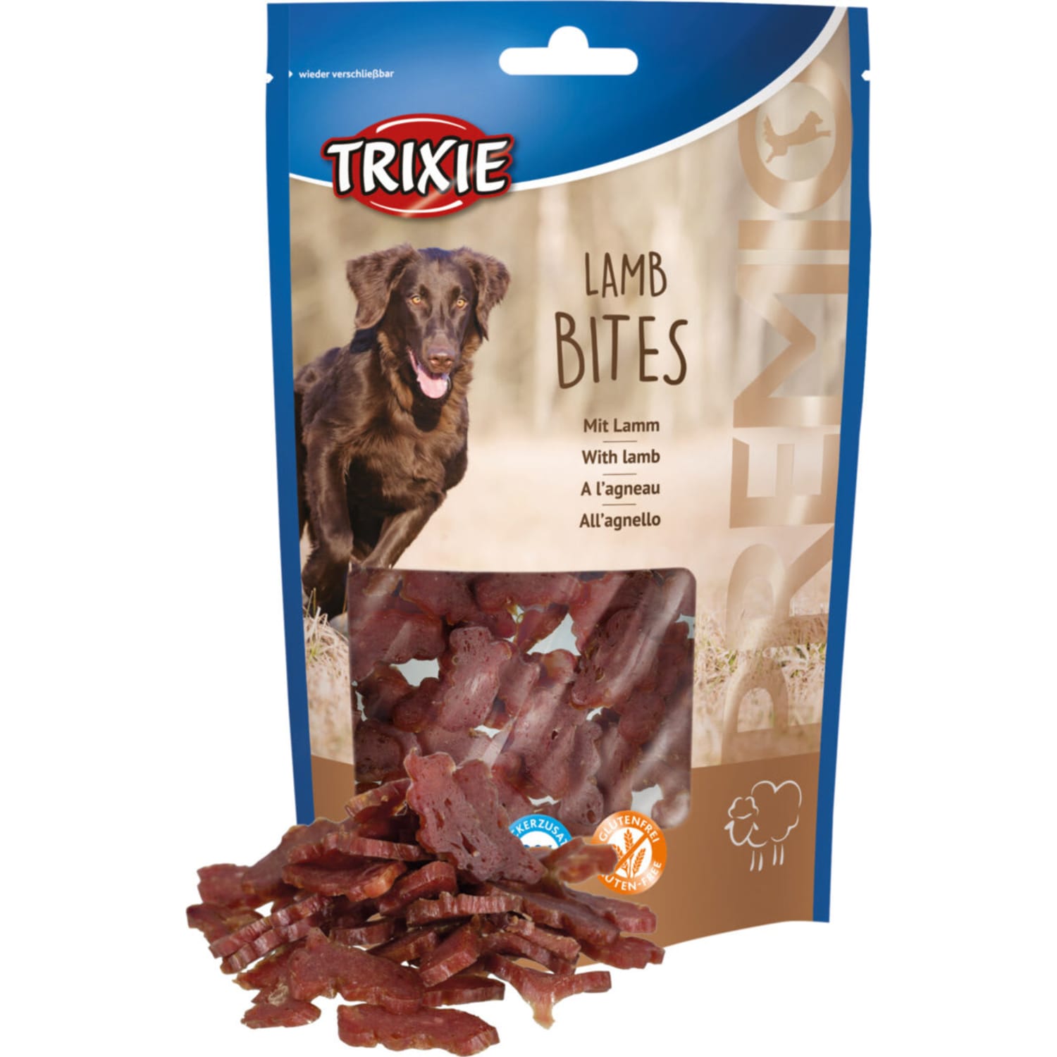 Trixie Premio lamb Bites 100 g (77% kjøtt)