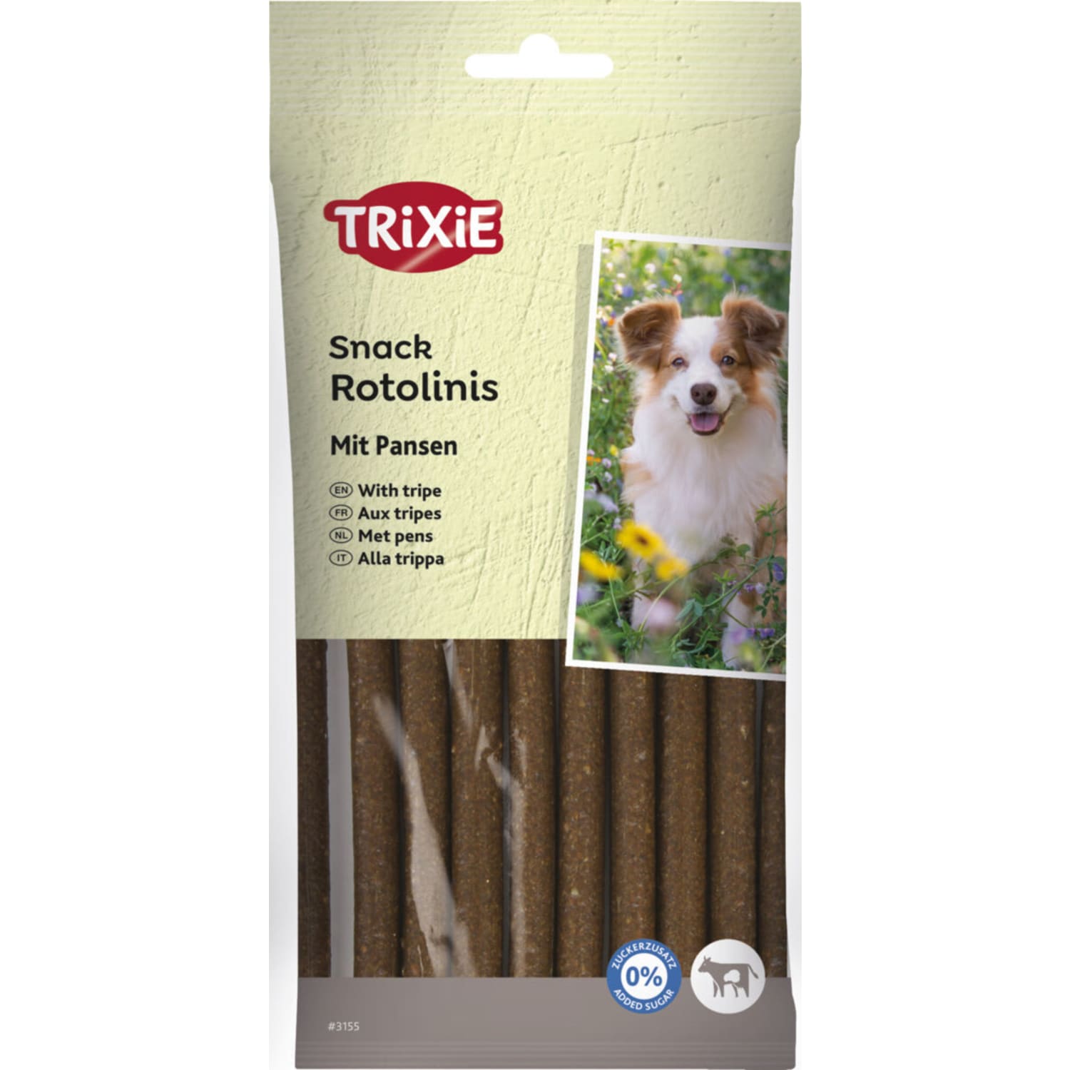 Trixie rotolinis med innmat 12 stk 12 cm 120 g