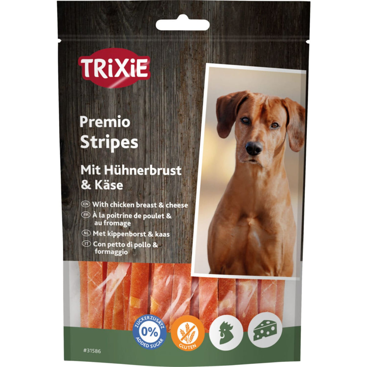 Trixie Chicken cheese stripes 100 g