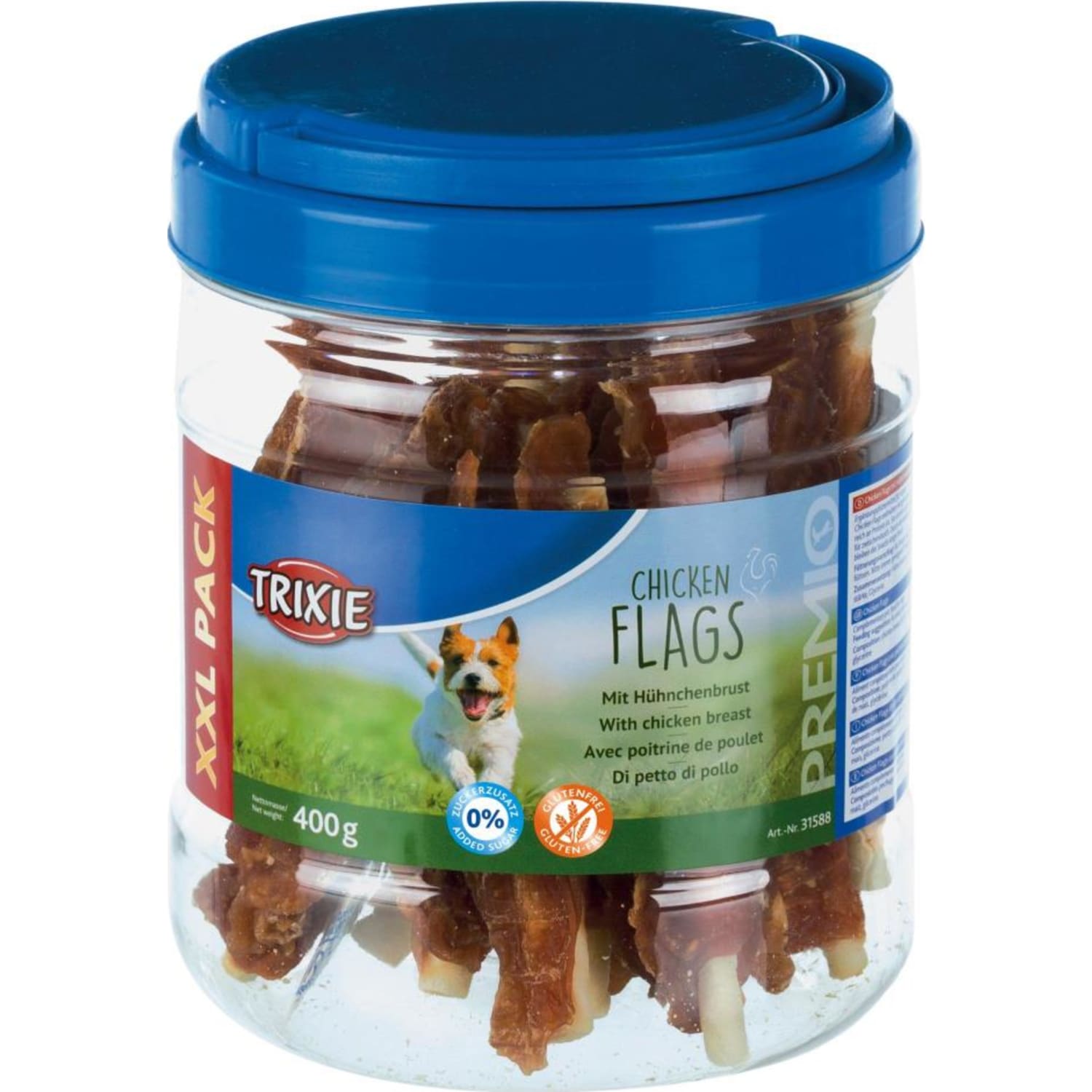 Trixie Premio chicken flags med kylling 400 g