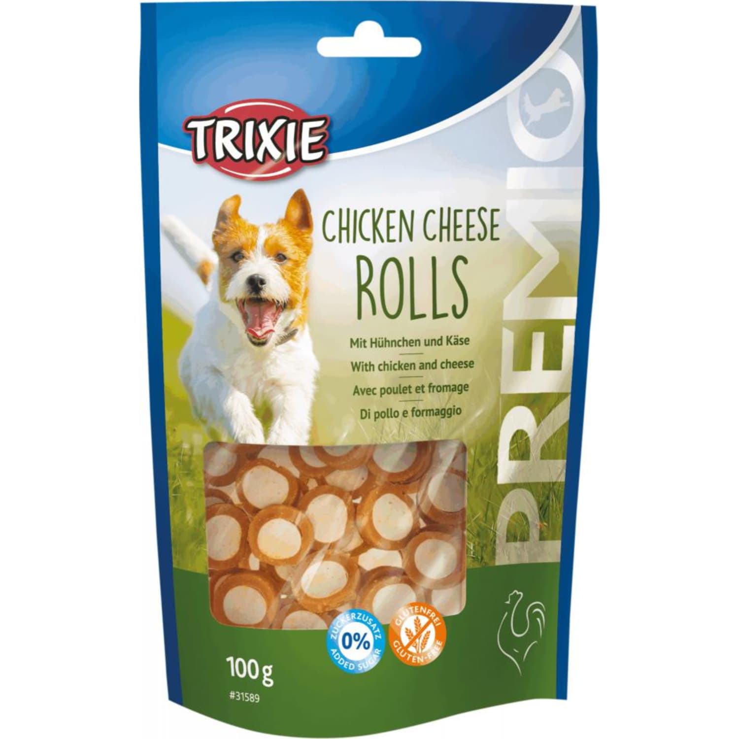 Trixie Premio Chicken cheese rolls 100 g