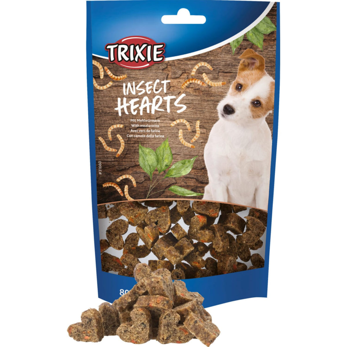 Trixie insect hearts 80 g