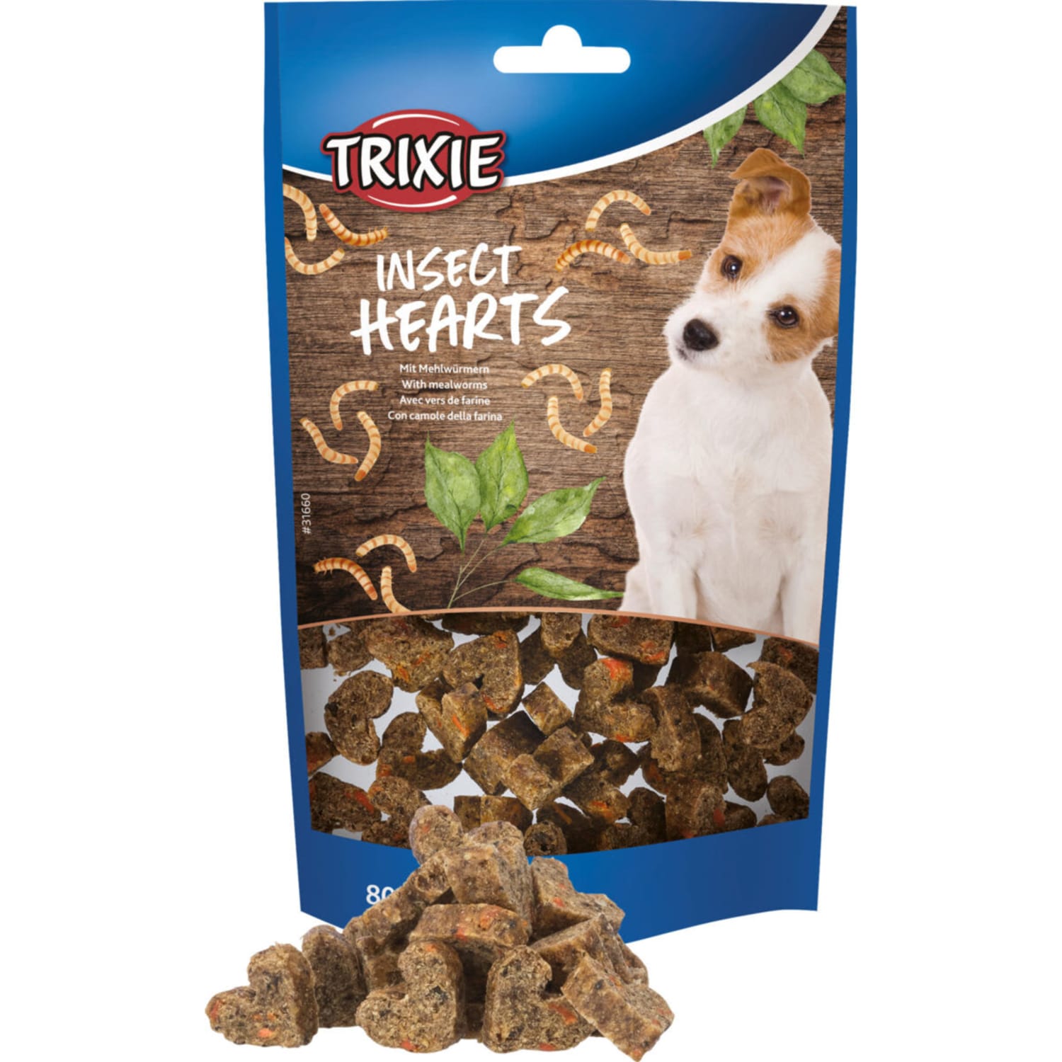 Trixie insect hearts 80 g